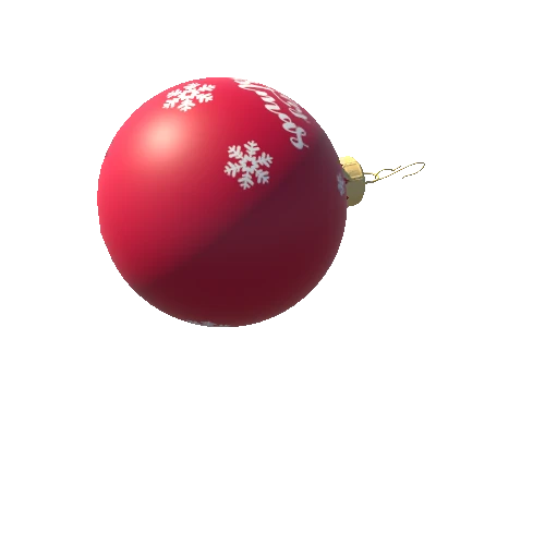 Merry Christmas Bauble_Red (1)